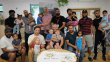 Dads and babies in the Newham Parents in Mind group